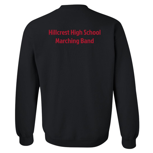 Gildan Heavy Blend Crew Neck Sweatshirt -- Black