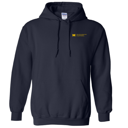 Gildan Heavy Blend Hooded Sweatshirt -- Navy, $25