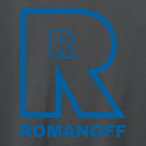 New Era Flat Bill Snapback Cap -- Charcoal -- Romanoff