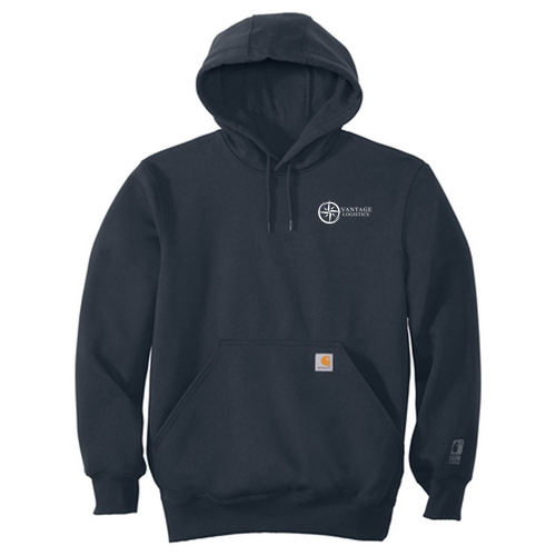 Carhartt Rain Defender Paxton Heavyweight Hooded Sweatshirt -- New Navy