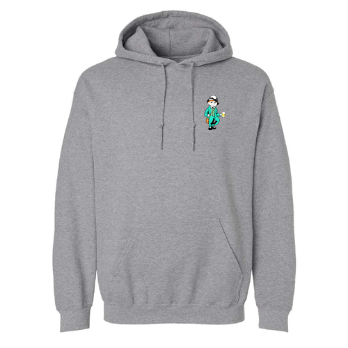 Gildan Heavy Blend Hooded Sweatshirt -- Sport Grey