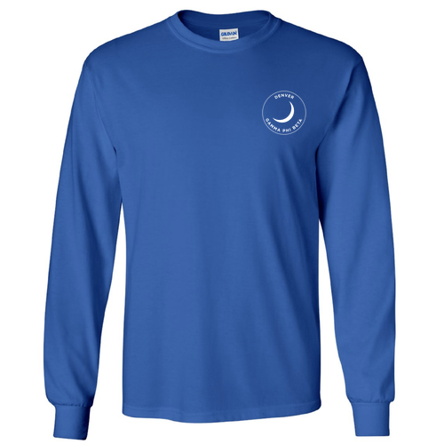 Gildan Ultra Cotton Longsleeve Basic T-Shirt -- Royal