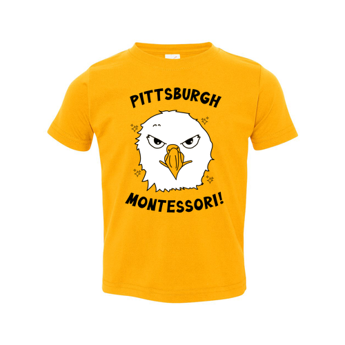 Rabbit Skins Toddler Fine Jersey Tee -- Gold