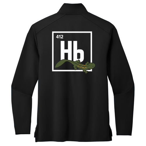 Port Authority C-FREE Double Knit 1/4-Zip -- Deep Black
