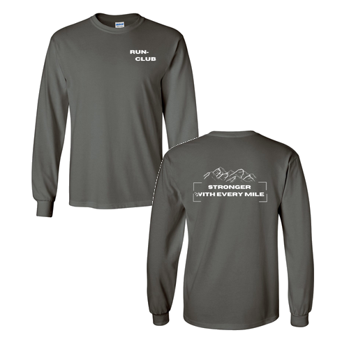 Gildan Heavy Cotton Longsleeve Basic T-Shirt -- Charcoal