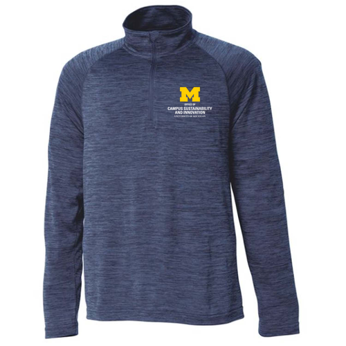 Charles River Space Dye Performance Pullover -- Navy, $43