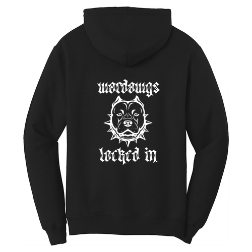Port and Company Core Fleece Pullover Hooded Sweatshirt -- Jet Black