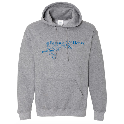 Heavy Blend Hooded Sweatshirt -- Graphite Heather