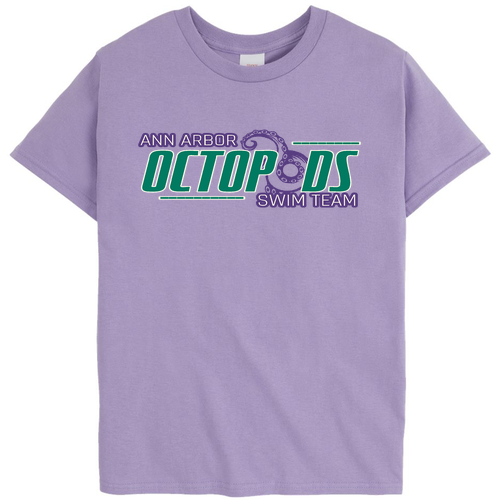 Youth Hanes Youth 6 oz. Authentic-T T-Shirt -- Lavender