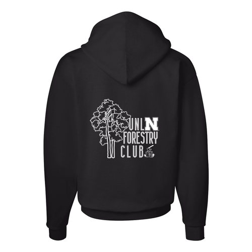 Forestry Club Hoodie -- Black
