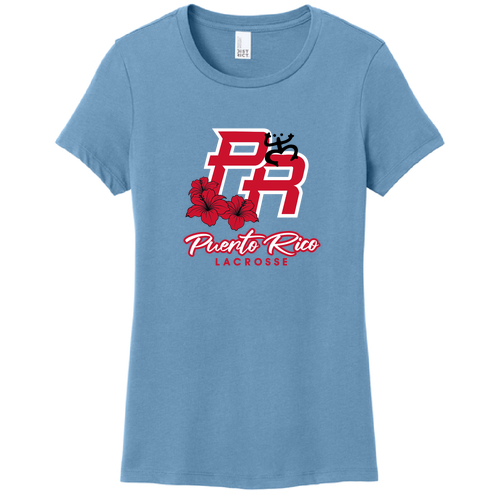 National Flower Women's Tee -- Tundra Blue