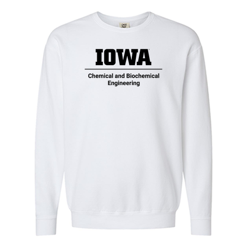 Comfort Colors Lightweight Adult Ringspun Crewneck Sweatshirt -- White