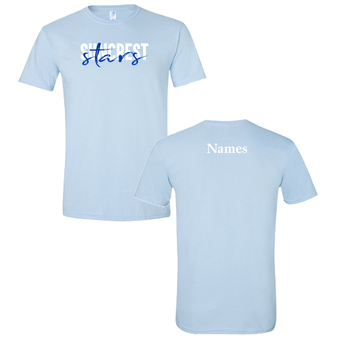 Gildan SoftStyle Fitted T-Shirt -- Light Blue