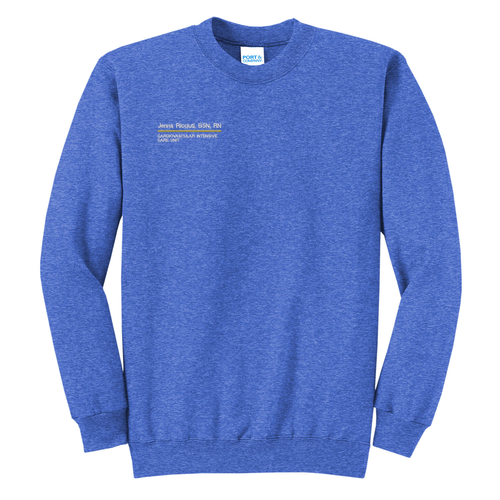 Port and Company Classic Crewneck Sweatshirt -- Royal