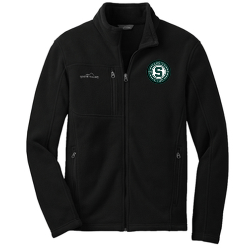 Eddie Bauer Full Zip Fleece Jacket -- Black