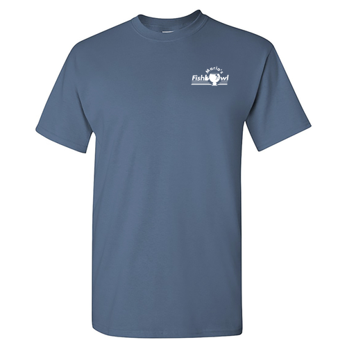 Heavy Cotton Basic T-Shirt -- Indigo Blue
