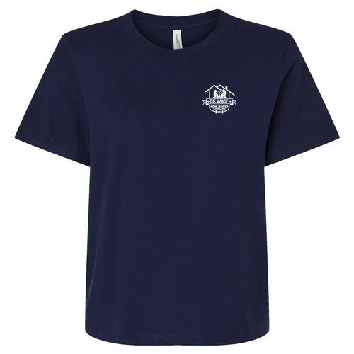 BELLA + CANVAS Women's 6 oz Heavyweight Tee -- Navy
