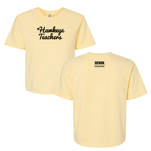 Comfort Color Lady's Heavyweight Boxy Tee -- Butter