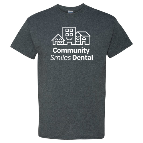 Gildan Heavy Cotton Basic T-Shirt -- Dark Heather