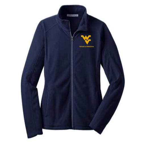 Port Authority Ladies Microfleece Jacket -- True Navy