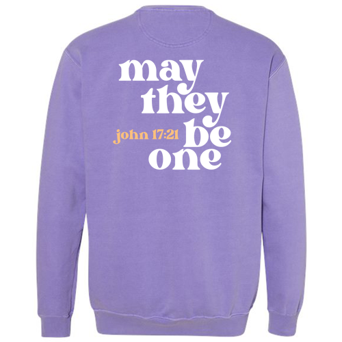 Comfort Colors Adult Crewneck Sweatshirt -- Violet
