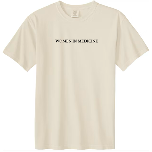 Embroidered Comfort Colors Unisex Garment-Dyed Heavyweight T-Shirt -- Ivory