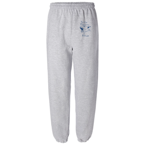 Gildan Elastic Bottom Sweatpants -- Sport Grey