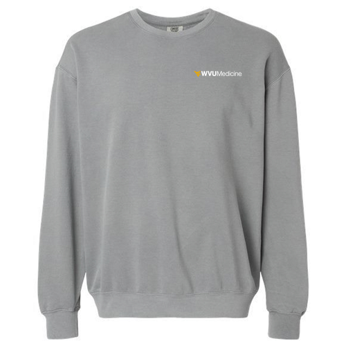 Comfort Colors Lightweight Adult Ringspun Crewneck Sweatshirt -- Grey