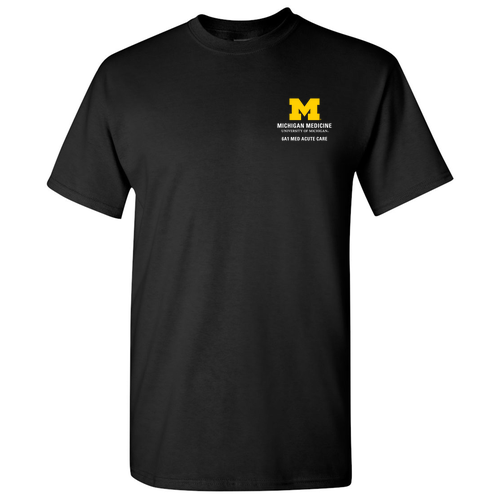 Mens/Unisex Gildan Heavy Cotton Basic T-Shirt -- Black