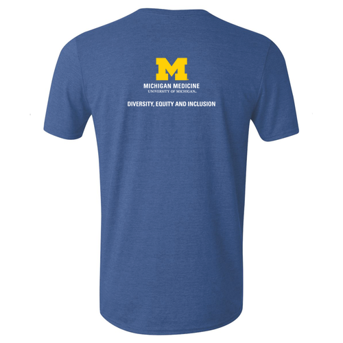 Mens/Unisex Gildan SoftStyle Fitted T-Shirt -- Heather Royal