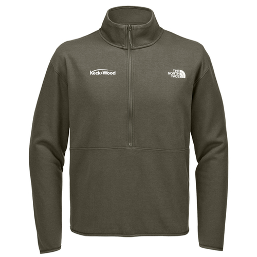 Men's/Unisex The North Face Double-Knit 1/2-Zip Fleece -- New Taupe Green