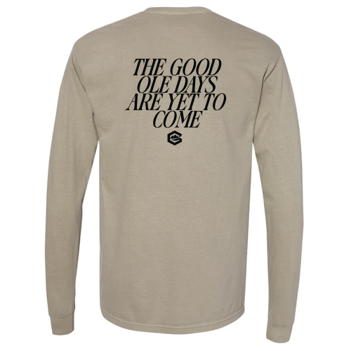 Comfort Colors Ringspun Long Sleeve Tee -- Sandstone