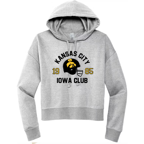 District Women's V.I.T. Fleece Hoodie -- Light Heather Grey