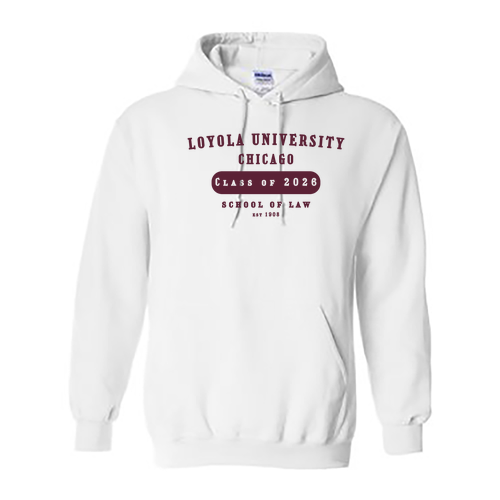 Class of 2026 Hoodie -- White