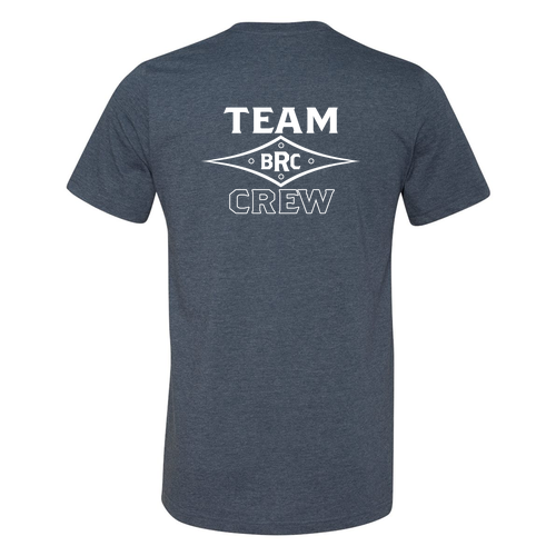 Bella Canvas Unisex Heather CVC T-Shirt -- Heather Navy