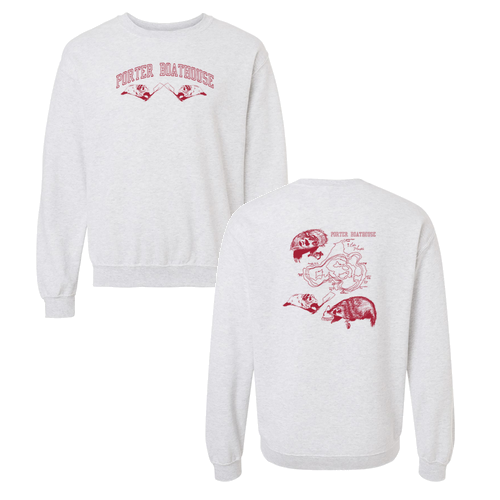 Gildan Heavy Blend Crew Neck Sweatshirt -- Ash