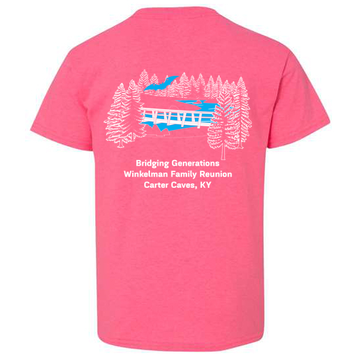 Gildan Heavy Cotton Basic Youth T-Shirt -- Safety Pink