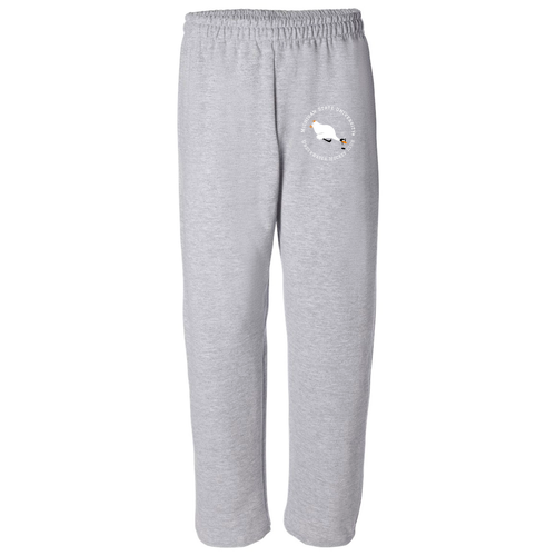 Gildan Heavy Blend Open Bottom Sweatpants -- Sport Grey