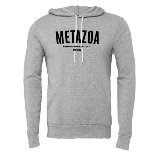 BELLA + CANVAS Sponge Fleece Hoodie -- Athletic Heather