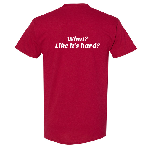 Gildan Heavy Cotton Basic T-Shirt -- Cardinal