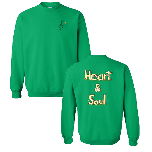 Gildan Heavy Blend Crew Neck Sweatshirt -- Irish Green