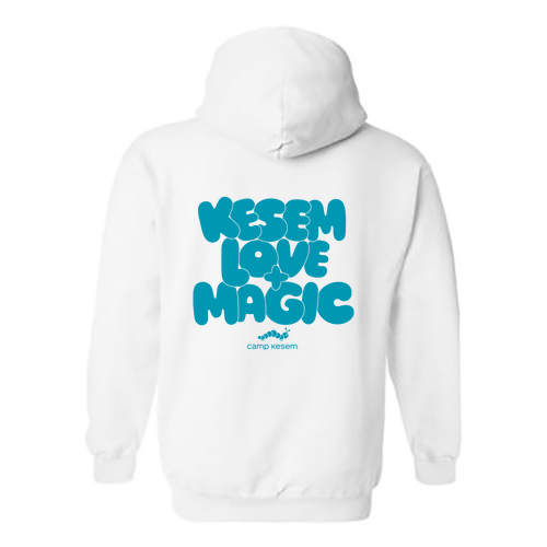 Gildan Heavy Blend Hooded Sweatshirt -- White