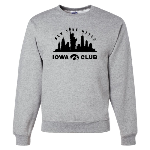 Skyline Jerzees 8 Oz., 50/50 Nublend Fleece Crew -- Athletic Heather
