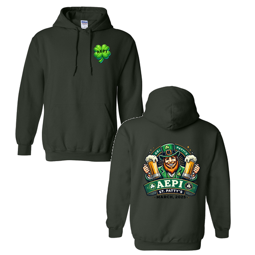 Gildan Heavy Blend Hooded Sweatshirt -- Forest Green