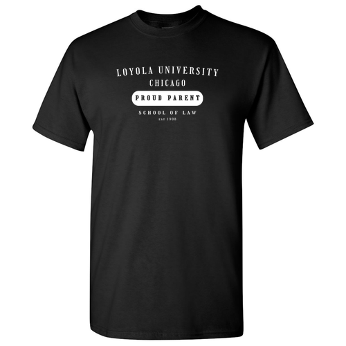 Class of '26 Proud Parents T-Shirt -- Black