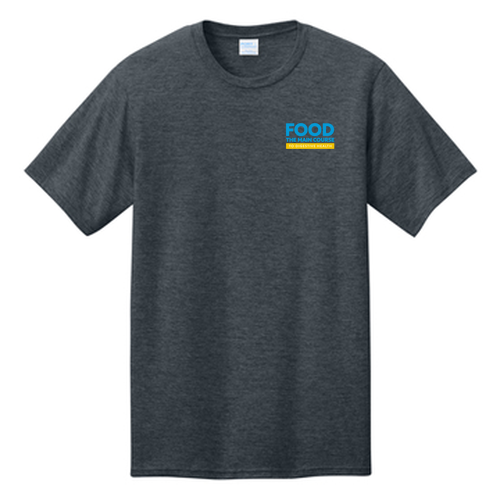 Port & Company CVC Tee -- Dark Heather Grey