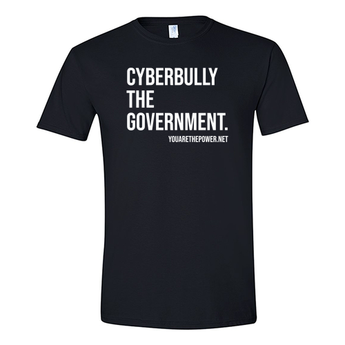 Cyberbully Gildan SoftStyle T-Shirt -- Black