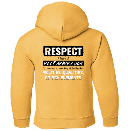 Youth Hoodie Yellow House Gildan