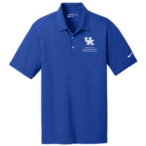 Nike Golf Dri Fit Vertical Mesh Polo -- Old Royal