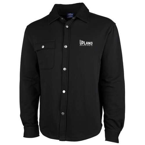 Charles River Hyannis Snap Shacket -- Black